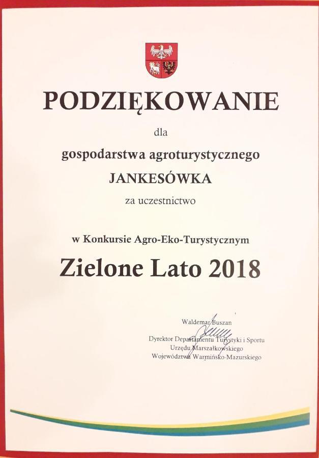 Gospodarstwo Agroturystyczne Rowerowa Przystan "Jankesowka" Lidzbark Warmiński 外观 照片